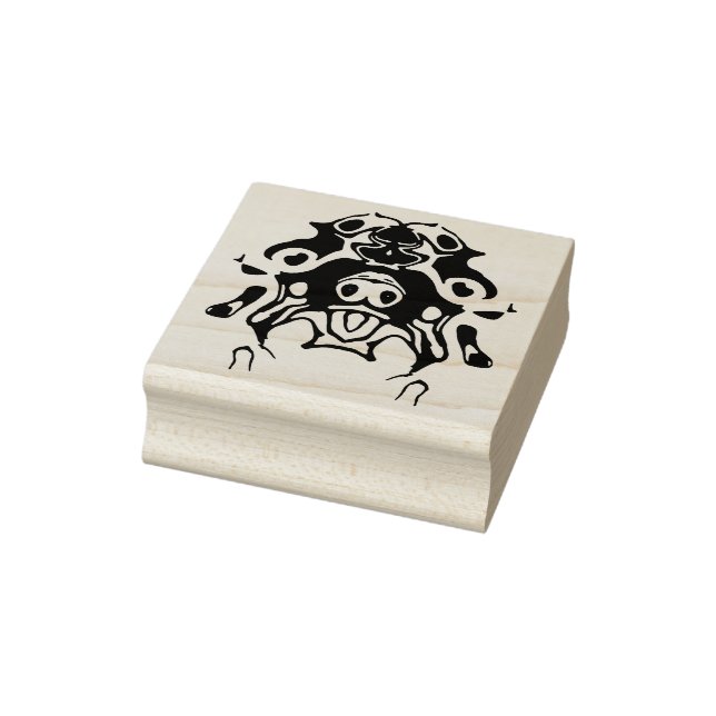 Cow dog sketch v1 rubber stamp (Stamp)