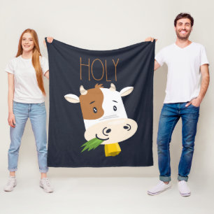 Cow Farm Animals Fleece Blanket