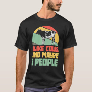Cow Farmer Beef Agriculture Fun T-Shirt