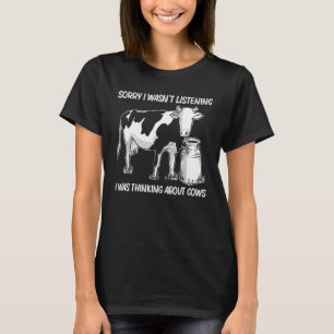 Cow For Men Women Bull Heifer Herd Farm Animal T-Shirt