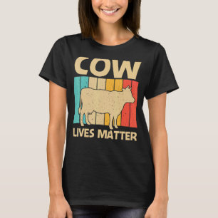 Cow For Men Women Cow Farmer Dairy Farming T-Shirt