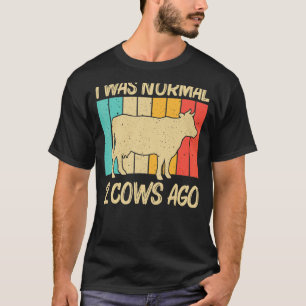 Cow For Men Women Cow Farmer Dairy Farming T-Shirt