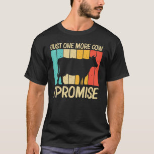 Cow For Men Women Farm Animal Cow   Dairy Farmer T-Shirt