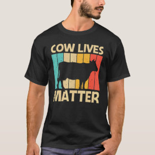 Cow For Men Women Farm Animal Cow Dairy Farmer T-Shirt