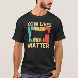 Cow For Men Women Farm Animal Cow Dairy Farmer T-Shirt
