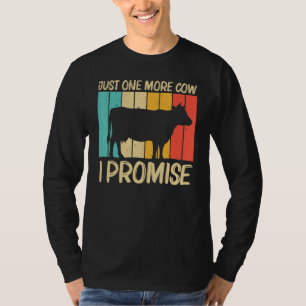 Cow For Men Women Farm Animal Cow   Dairy Farmer T-Shirt
