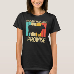 Cow For Men Women Farm Animal Cow Dairy Farmer T-Shirt