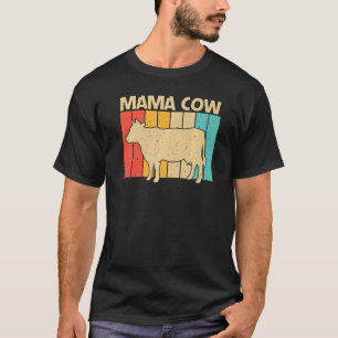 Cow For Women Girls Cow Farmer Dairy Farming T-Shirt