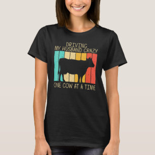 Cow For Women Mum Farm Animal Cow Dairy Farmer T-Shirt