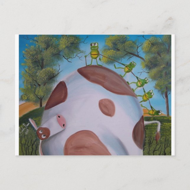 COW & FROGS POSTCARD (Front)