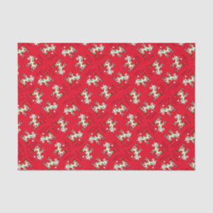 Cow Funny Cartoon Christmas Holiday Tissue Paper