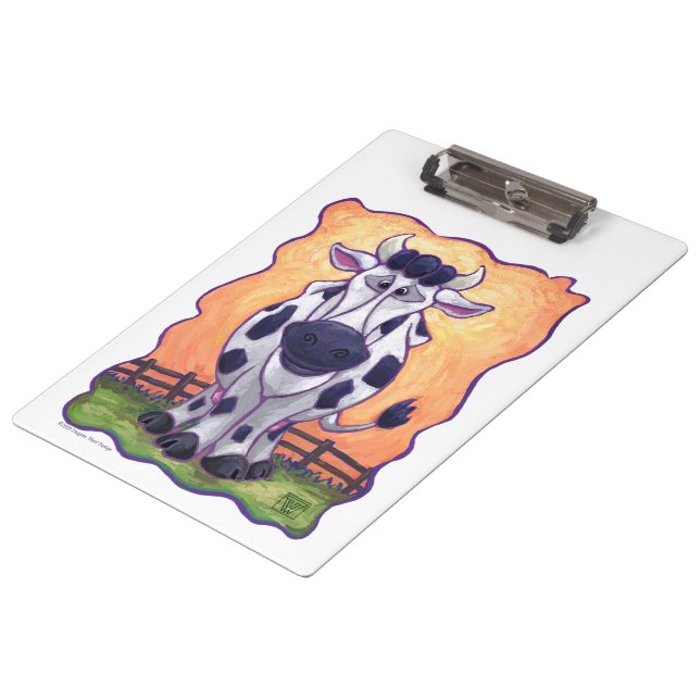 Cow Gifts & Accessories Clipboard (Angled)