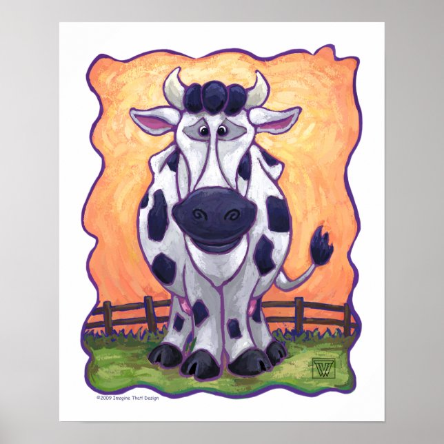 Cow Gifts & Accessories Poster (Front)