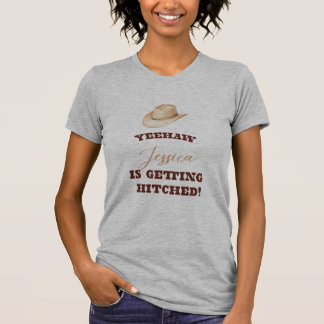 Cow Girl Bachelorette T-Shirt