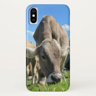 Cow Grazing iPhone X Case