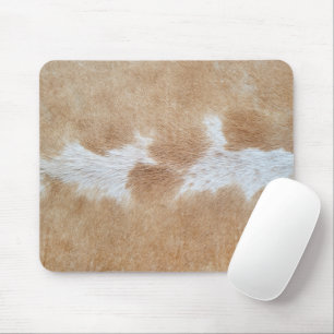 Cow Hair Mouse Pad