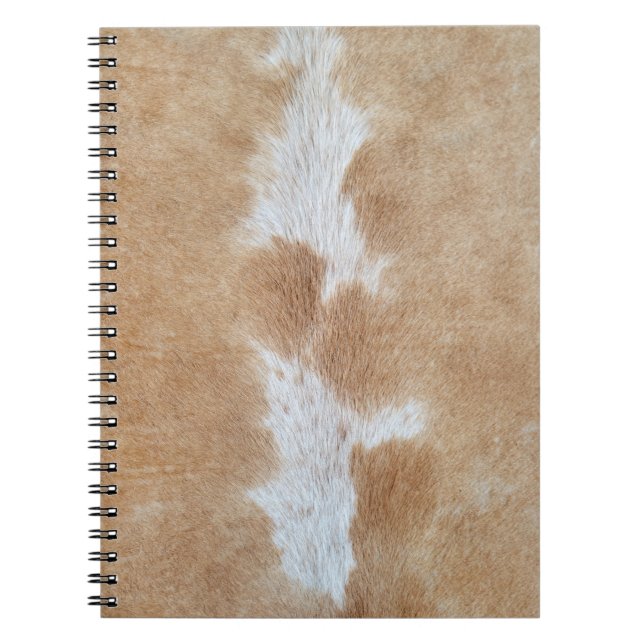 Cow Hair   Notebook (Front)
