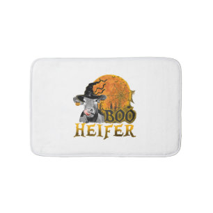 Cow Halloween Bath Mat