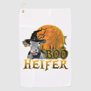 Cow Halloween Golf Towel