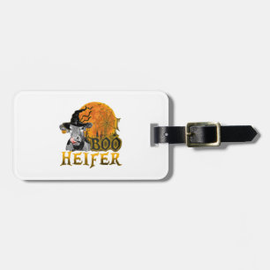 Cow Halloween Luggage Tag