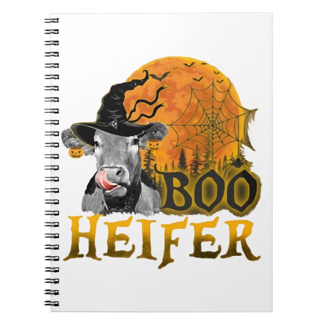 Cow Halloween Notebook (Front)