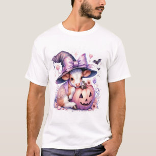 Cow Halloween Square T-Shirt