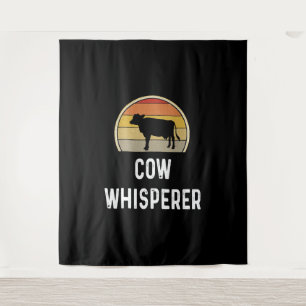 Cow Halloween  Tapestry