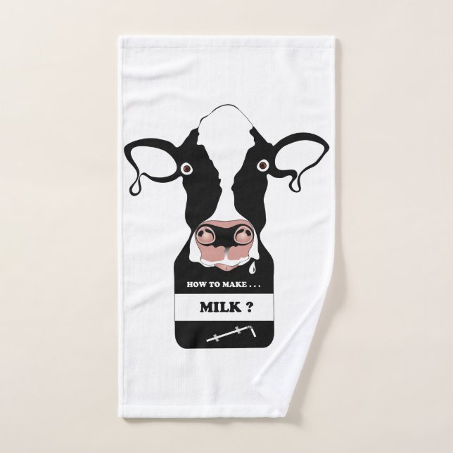 Cow! Hand Towel (Hand Towel)