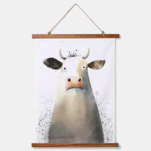 Cow Hanging Tapestry
