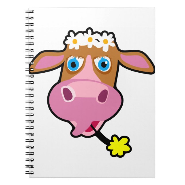 Cow Head Notebook (Front)
