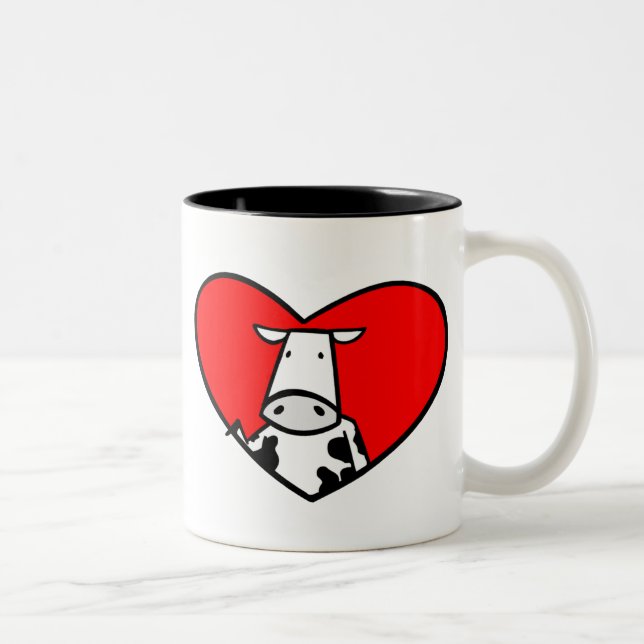 Cow Heart mug (Right)