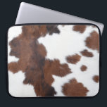 cow hide brown white  laptop sleeve<br><div class="desc">cow hide brown white A lovely cowhide for a person who loves cows. Whether you're looking for a gift for someone or just want to show off your love for cows, we have the perfect thing for you. With our customisable products, you can make your own design or choose from...</div>