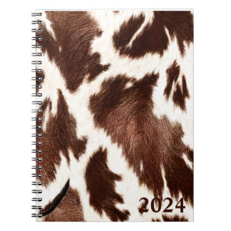 Cow Hide Print  Notebook