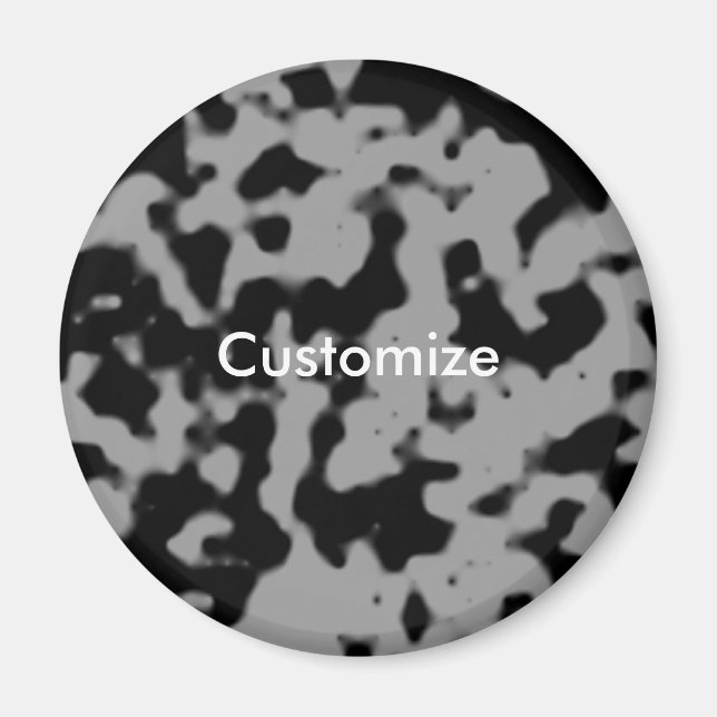 Cow Hide - Template Magnet (Front)