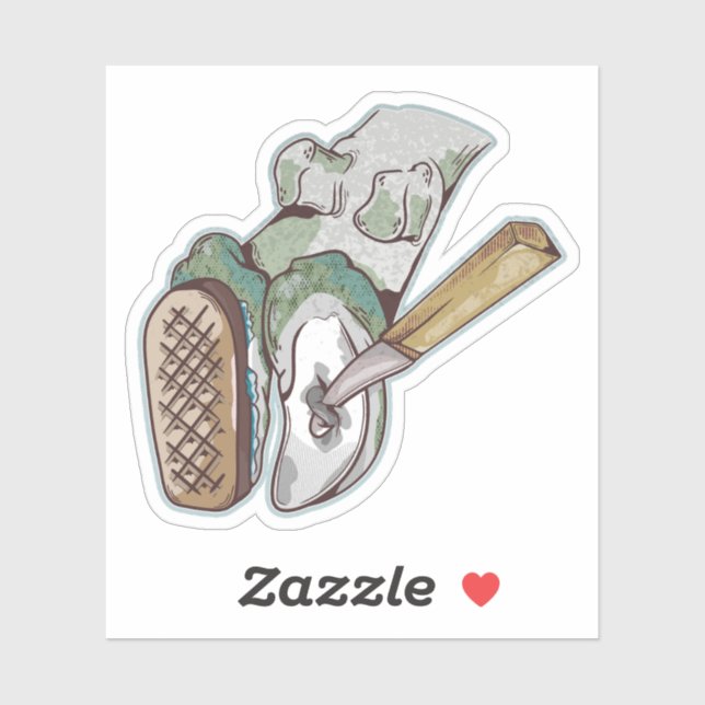 Cow hoof trimming farrier (Sheet)