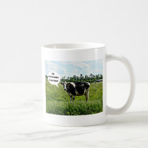 Cow Humour Coffee Mug