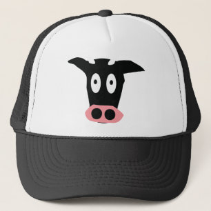 cow icon trucker hat