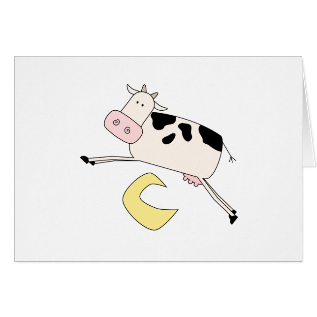 Cow Jumps Over Moon Tshirts and Gifts (Front Horizontal)