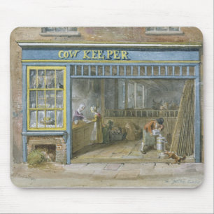 Cow Keeper, 1825 Mouse Pad