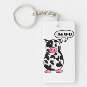 Cow Key Ring