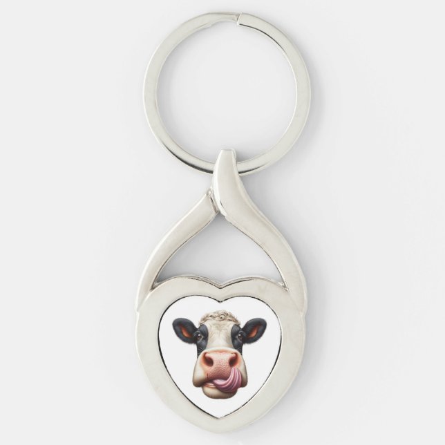 Cow. Key Ring (Front)
