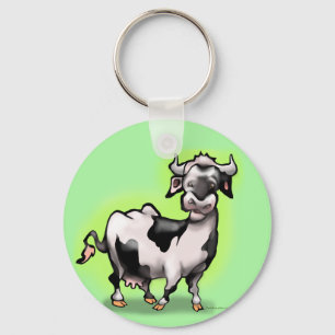Cow Key Ring