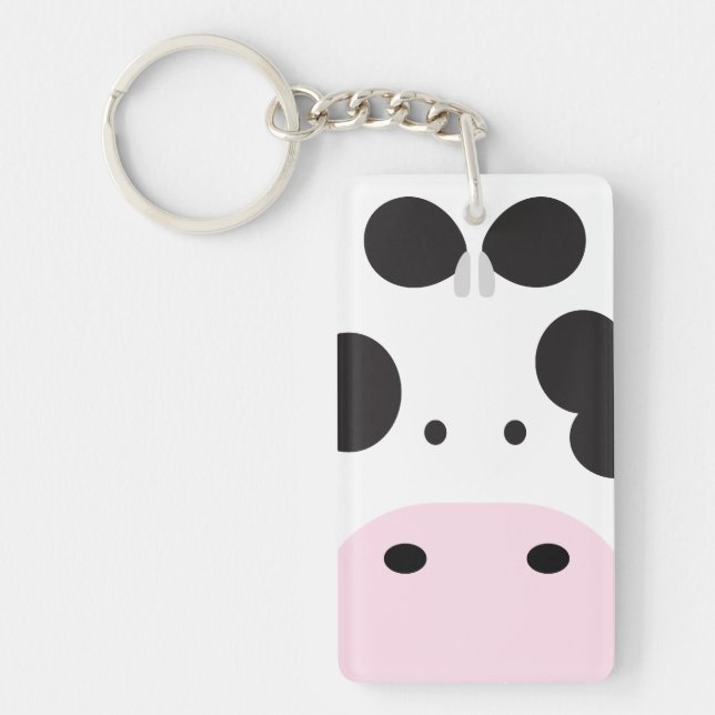 Cow! Key Ring (Front)