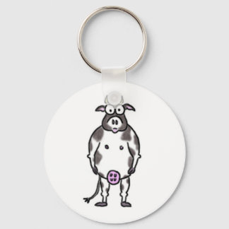 Cow Keychain