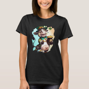 Cow Leprechaun Cows St Patricks Day T-Shirt