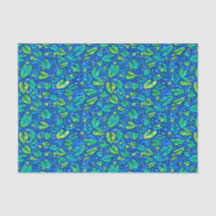 Cow Lilies, Spatterdock Summer Pond Floral Pattern