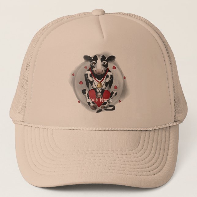 Cow Lover  hat (Front)