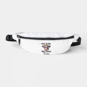 Cow Lover Just A Girl Who Loves Cows _1 Bum Bags
