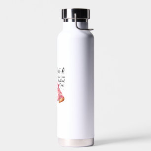Cow Lover Just A Girl Who Loves Highland Cows Farm Water Bottle