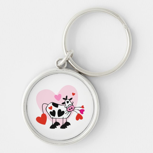 Cow Lovers Key Ring (Front)